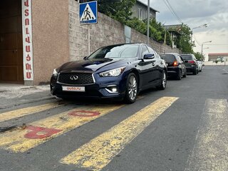 2022 Infiniti Q50 I Рестайлинг, синий, 3650000 рублей, вид 2