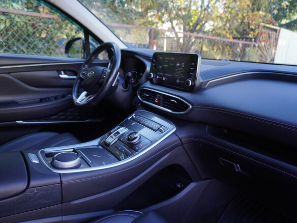 2021 Hyundai Santa Fe IV Рестайлинг, серый, 3643000 рублей - вид 20