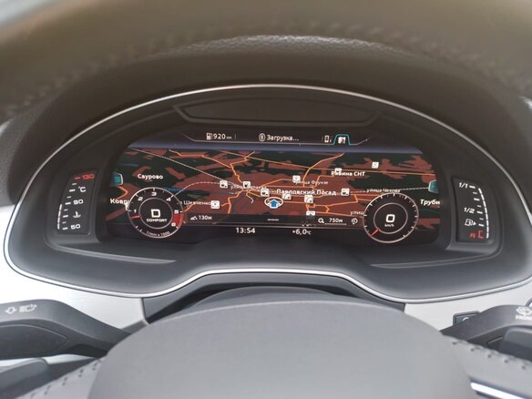 2019 Audi Q7 II (4M), чёрный, 3650000 рублей - вид 8