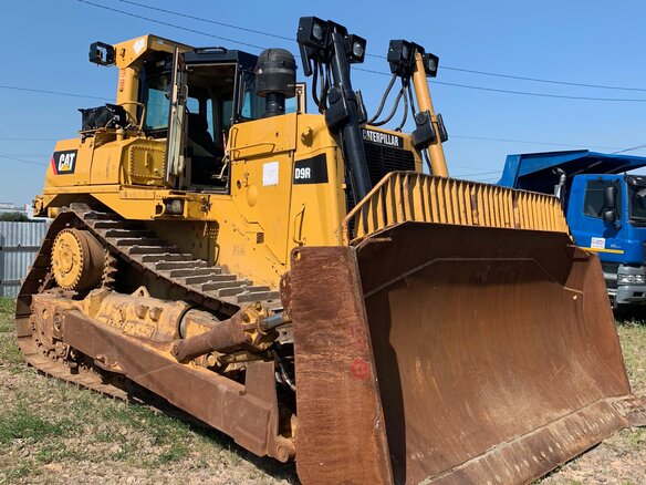 2014 Caterpillar D9, золотистый - вид 2