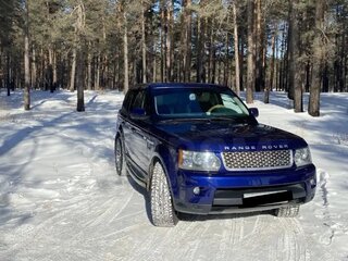2009 Land Rover Range Rover Sport I Рестайлинг, синий, 2000000 рублей, вид 4