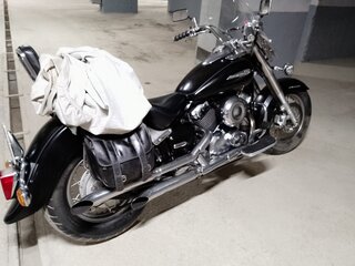2006 Yamaha XVS650 Drag Star, чёрный, 490000 рублей, вид 2