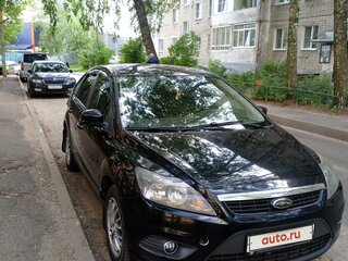 2009 Ford Focus II Рестайлинг, чёрный, 540000 рублей, вид 3