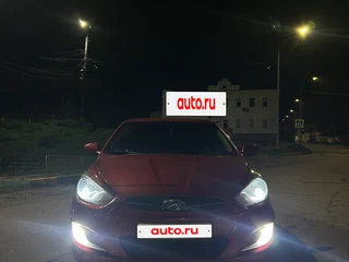 2012 Hyundai Solaris I, красный, 900000 рублей, вид 1