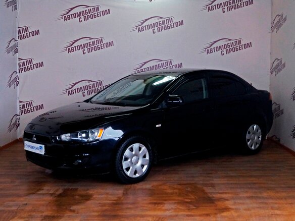 2007 Mitsubishi Lancer X, чёрный