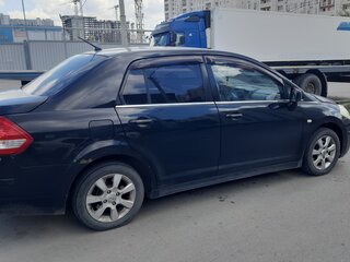 2007 Nissan Tiida I, чёрный, 539000 рублей, вид 3