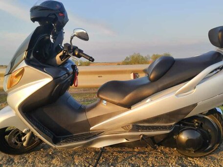 2003 Suzuki Burgman (SkyWave) 400, серебристый, 180000 рублей, вид 5