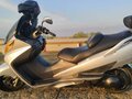 2003 Suzuki Burgman (SkyWave) 400, серебристый, 180000 рублей - вид 4