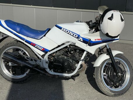 1992 Honda VT 250, белый, 230000 рублей, вид 1