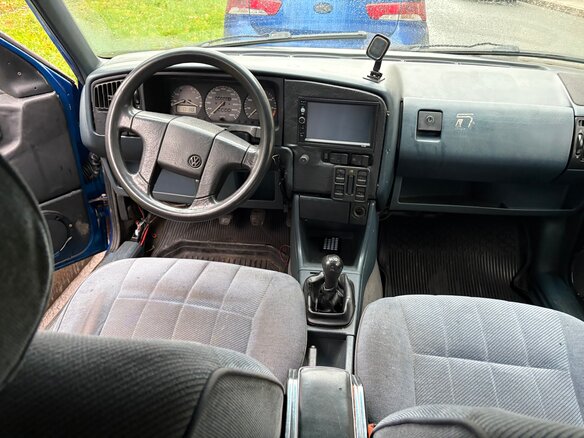 1988 Volkswagen Passat B3, синий, 90000 рублей - вид 6