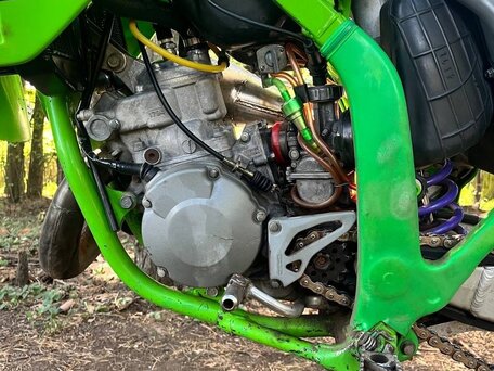 2007 Kawasaki KX 125, зелёный, 280000 рублей, вид 5