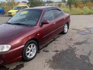 2007 Kia Spectra I Рестайлинг 2, красный, 430000 рублей, вид 3