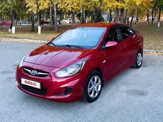 2014 Hyundai Solaris I, красный, 520000 рублей, вид 1