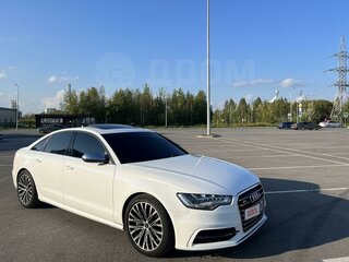 2012 Audi A6 IV (C7), белый, 1700000 рублей, вид 1