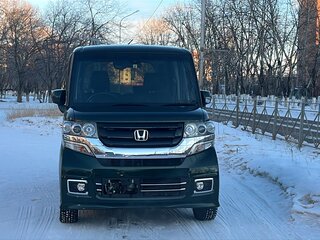 2017 Honda N-BOX II, зелёный, 910000 рублей, вид 3