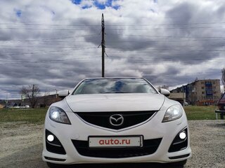 2011 Mazda 6 II (GH) Рестайлинг, белый, 920000 рублей, вид 4