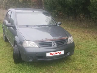 2006 Renault Logan I, серый, 220000 рублей, вид 1