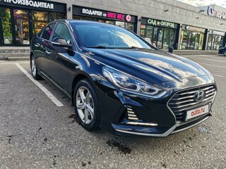 2018 Hyundai Sonata VII (LF) Рестайлинг, чёрный, 2150000 рублей, вид 3