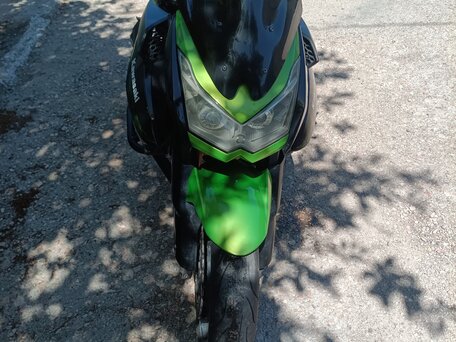 2012 Kawasaki Z 1000, зелёный, 680000 рублей, вид 5