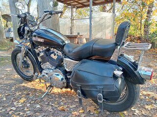 2008 Harley-Davidson Sportster 1200, чёрный, 550000 рублей, вид 3