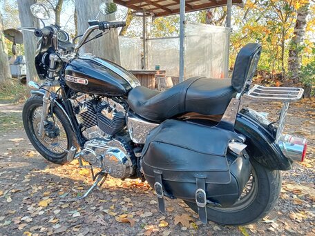 2008 Harley-Davidson Sportster 1200, чёрный, 550000 рублей, вид 3