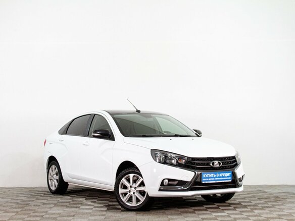2020 Lada (ВАЗ) Vesta I, белый, 1069000 рублей