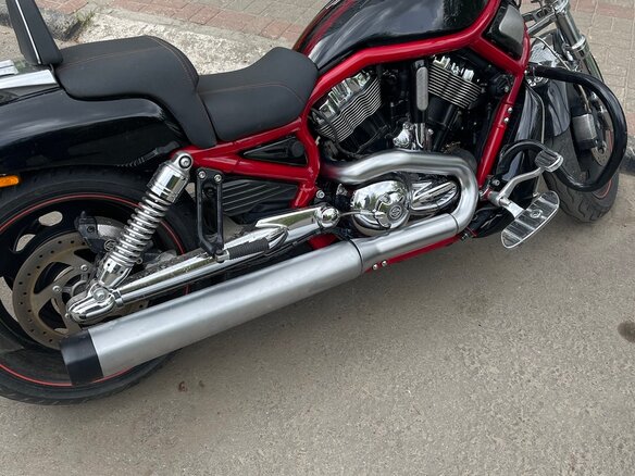 2008 Harley-Davidson V-Rod, чёрный, 1050000 рублей
