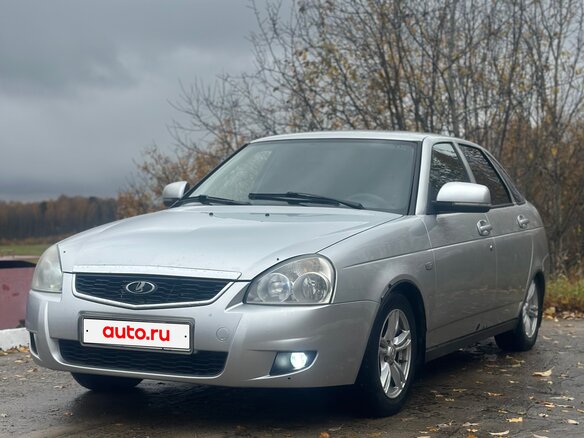 2009 Lada (ВАЗ) Priora I, серебристый, 230000 рублей