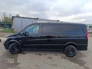 2013 Mercedes-Benz Vito 113 CDI L3 II (W639) Рестайлинг, чёрный, 1550000 рублей, вид 3
