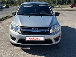 2018 Lada (ВАЗ) Granta I, серебристый, 560000 рублей, вид 2