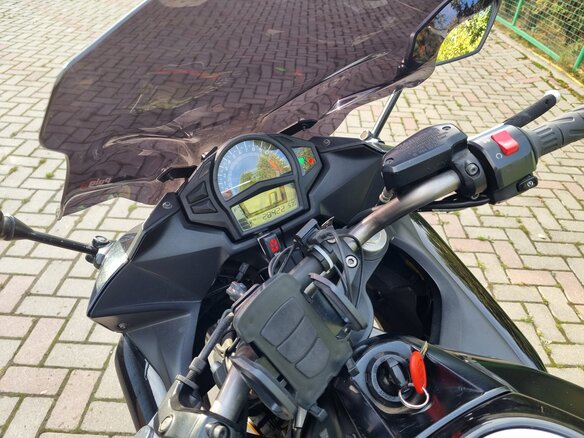 2012 Kawasaki ER-6F (Ninja 650R), чёрный, 519000 рублей - вид 8