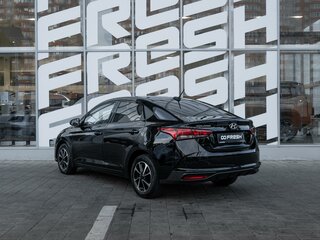 2020 Hyundai Solaris II Рестайлинг, чёрный, 1559000 рублей, вид 2