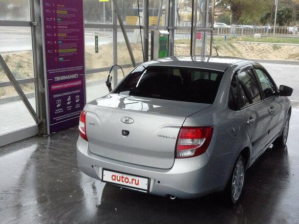2016 Lada (ВАЗ) Granta I, серебристый - вид 10
