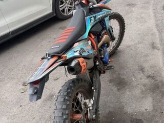 2024 FX moto YX300, синий, 325000 рублей, вид 2