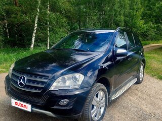 2008 Mercedes-Benz M-Класс 350 II (W164) Рестайлинг, чёрный, 1100000 рублей, вид 2