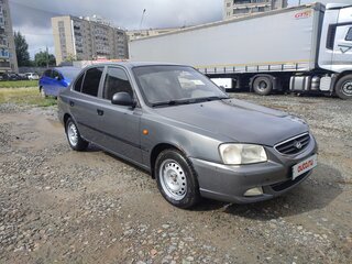 2006 Hyundai Accent ТагАЗ II, серый, 380000 рублей, вид 3