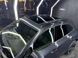 2019 Porsche Macan I Рестайлинг, серый, 6700000 рублей, вид 4