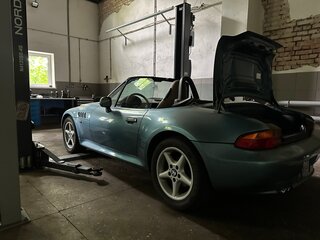 1998 BMW Z3 I, голубой, 1850000 рублей, вид 2