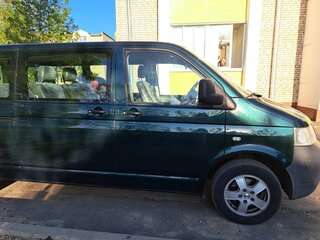 2008 Volkswagen Transporter Long T5, зелёный, 1360000 рублей, вид 3