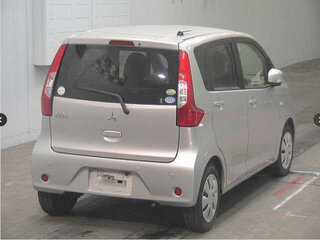 2019 Mitsubishi eK Wagon III Рестайлинг, серебристый, 550000 рублей, вид 4