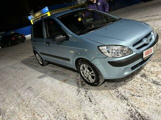 2008 Hyundai Getz I Рестайлинг, голубой, 430000 рублей, вид 3