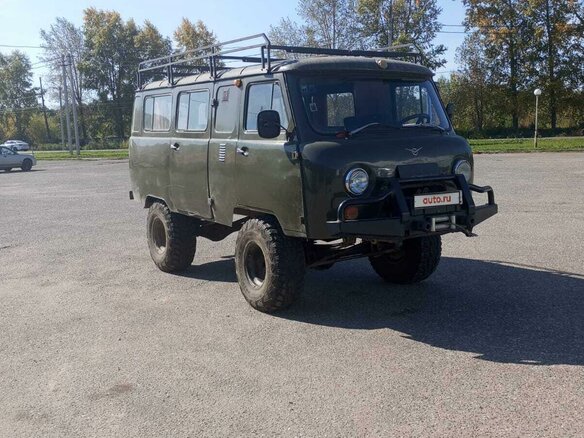 1996 УАЗ 3962, зелёный, 400000 рублей - вид 3