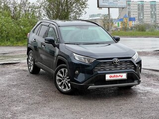 2019 Toyota RAV4 V (XA50), синий, 3690000 рублей, вид 2