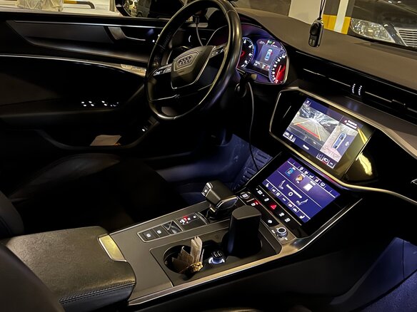 2019 Audi A7 40 TDI II (4K), чёрный, 4400000 рублей - вид 12