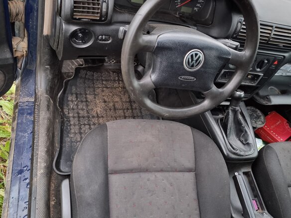 1999 Volkswagen Passat B5, синий, 148000 рублей - вид 5