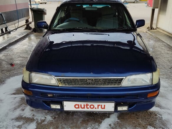 1997 Toyota Corolla VII (E100), синий, 270000 рублей