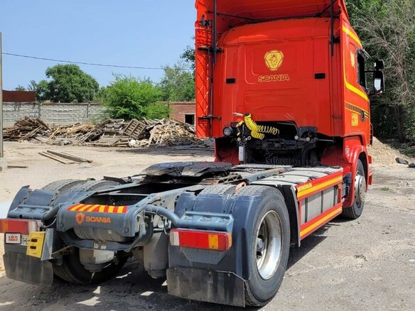 2012 Scania 4-Series, оранжевый, 3200000 рублей - вид 3