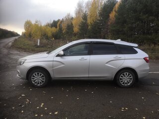 2021 Lada (ВАЗ) Vesta SW I, серый, 1110000 рублей, вид 4