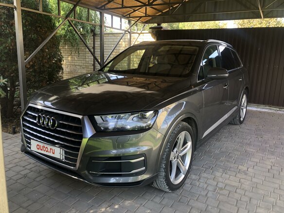 2019 Audi Q7 II (4M), серый, 5695000 рублей
