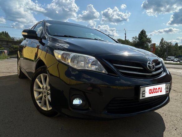 2011 Toyota Corolla X (E140, E150) Рестайлинг, чёрный, 1150000 рублей - вид 11